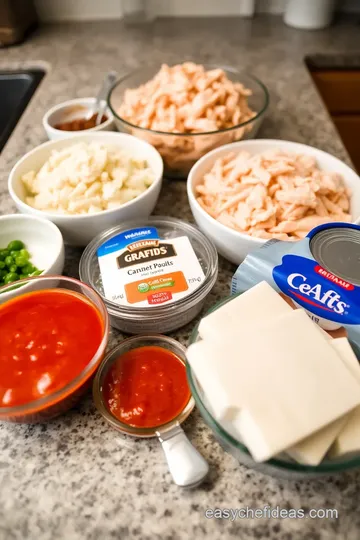 Cream Cheese Chicken Enchiladas ingredients