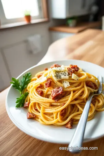 Creamy Carbonara Meat: An Italian Classic with a Hearty Twist steps