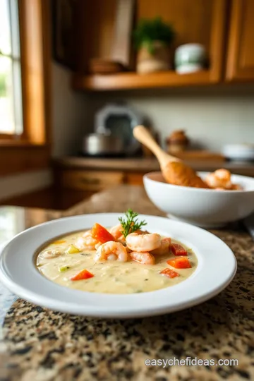 Creamy Crab and Shrimp Seafood Bisque steps