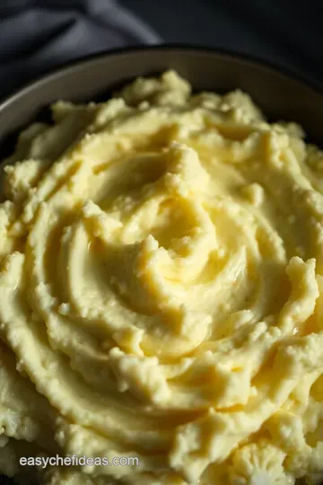 Creamy Dreamy Mashed Cauliflower presentation