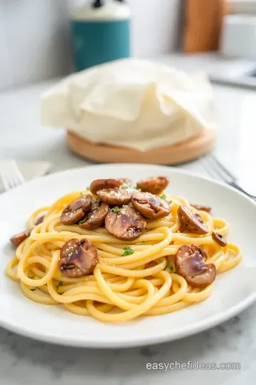 Creamy Mushroom Fettuccine: A Comforting Plate of Earthy Goodness steps