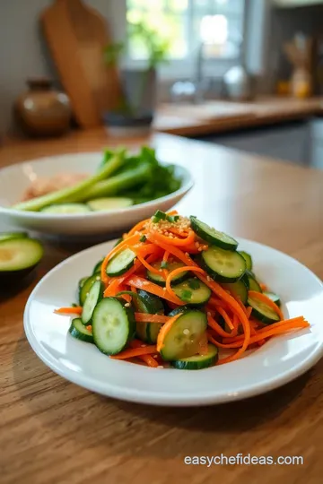 Crisp & Tangy Asian Cucumber Salad steps
