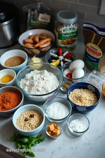 Crispy Chicken Finger Tacos with Zesty Lime Slaw ingredients