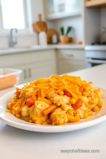 Crunchy Chicken Dorito Casserole Delight steps