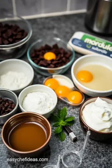 Decadent Chocolate Mousse: A Luxurious Delight ingredients
