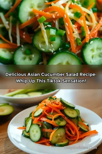 Delicious Asian Cucumber Salad Recipe: Whip Up This TikTok Sensation!