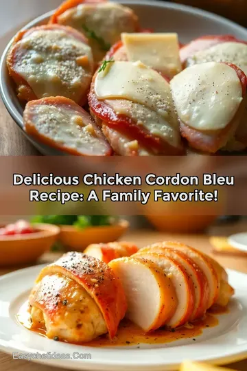 Delicious Chicken Cordon Bleu Recipe: A Family Favorite!
