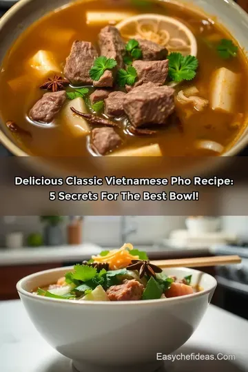 Delicious Classic Vietnamese Pho Recipe: 5 Secrets for the Best Bowl!