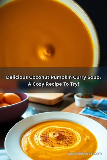 Delicious Coconut Pumpkin Curry Soup: A Cozy Recipe to Try!