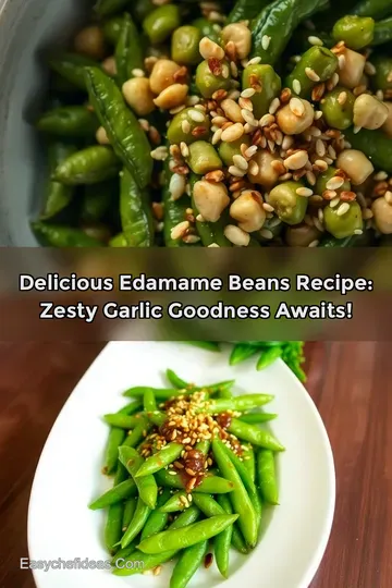 Delicious Edamame Beans Recipe: Zesty Garlic Goodness Awaits!
