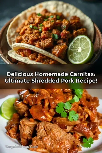 Delicious Homemade Carnitas: Ultimate Shredded Pork Recipe!