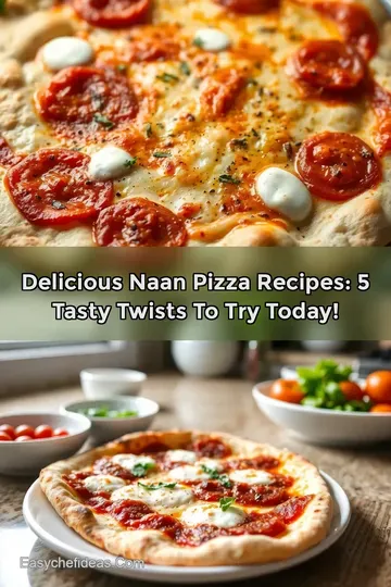 Delicious Naan Pizza Recipes: 5 Tasty Twists to Try Today!