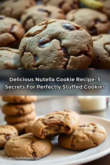 Delicious Nutella Cookie Recipe: 5 Secrets for Perfectly Stuffed Cookies