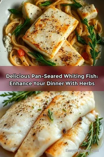 Delicious Pan-Seared Whiting Fish: Enhance Your Dinner with Herbs
