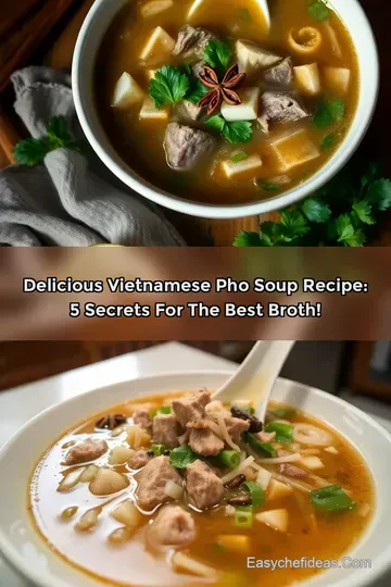 Delicious Vietnamese Pho Soup Recipe: 5 Secrets for the Best Broth!