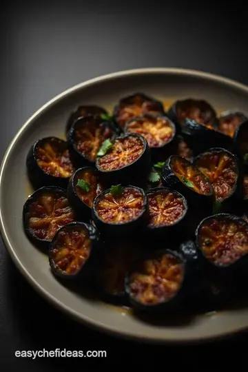 Deliciously Baked Brinjal: A Mediterranean Delight presentation