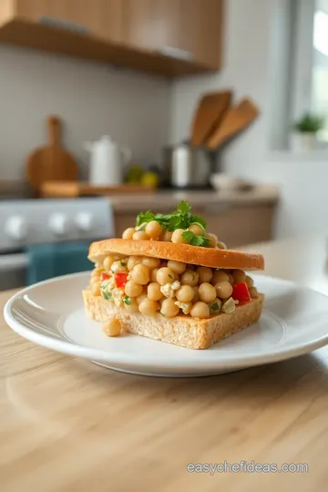 Vegan Chickpea Salad Sandwich steps