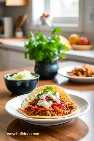 Fiesta Flavors: Taco Trio Platter steps