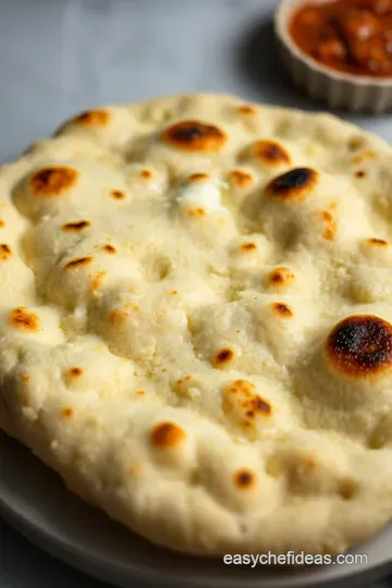 Fluffy Homemade Naan: A Taste of India presentation