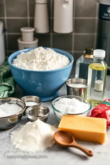 Fluffy White Yeast Bread ingredients