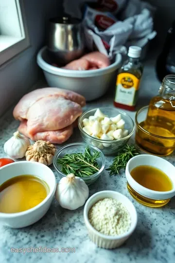 Garlic Herb Chicken Thighs: A Flavor-Packed Delight ingredients