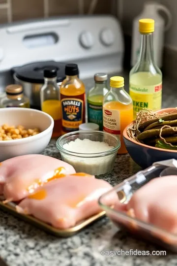 Grilled Honey Mustard Chicken with Roasted Vegetables ingredients