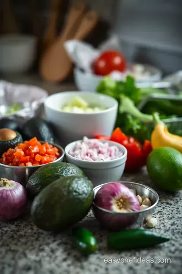 Guacamole: The Creamy Delight from the Heart of Mexico ingredients