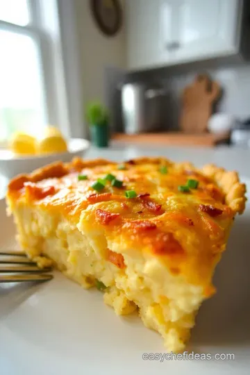 Hash Brown Quiche: A Breakfast Delight with a Crispy Twist steps