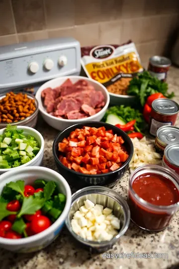 Hearty Chuck Roast Chili: A Comforting Bowl of Joy ingredients