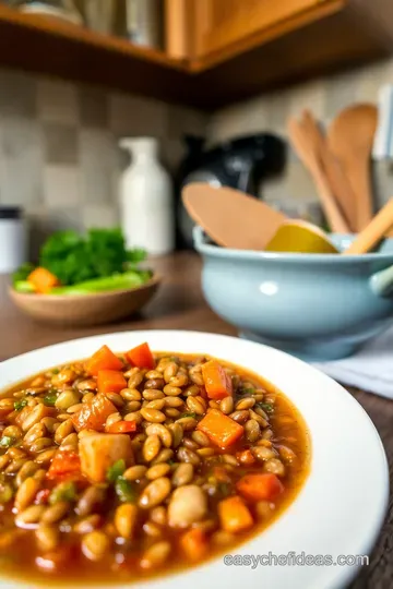 Hearty Homestyle Lentil Soup steps
