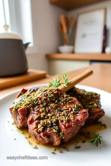 Herb-Crusted Greek Lamb Chops with Tzatziki steps