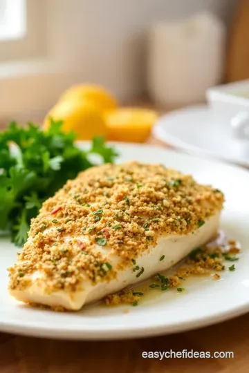 Herb-Crusted Monkfish with Lemon Butter Sauce steps