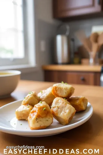 Honey Garlic Chicken Bites steps