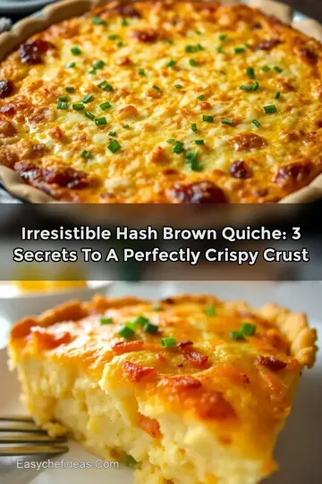 Irresistible Hash Brown Quiche: 3 Secrets to a Perfectly Crispy Crust