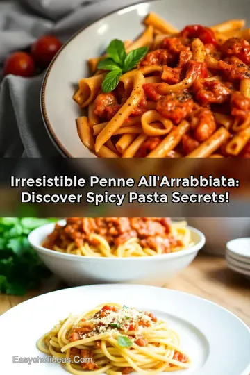 Irresistible Penne All' Arrabbiata: Discover Spicy Pasta Secrets!
