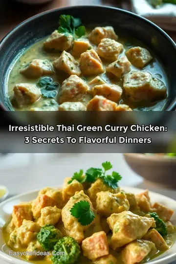 Irresistible Thai Green Curry Chicken: 3 Secrets to Flavorful Dinners