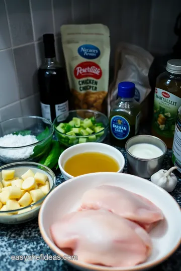 Marry Me Chicken Tortellini ingredients