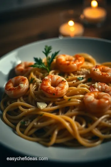 Marry Me Shrimp Pasta presentation