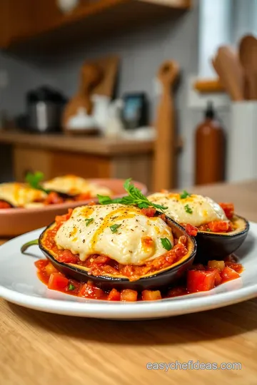 Mediterranean Stuffed Eggplants: A Flavorful Feast steps