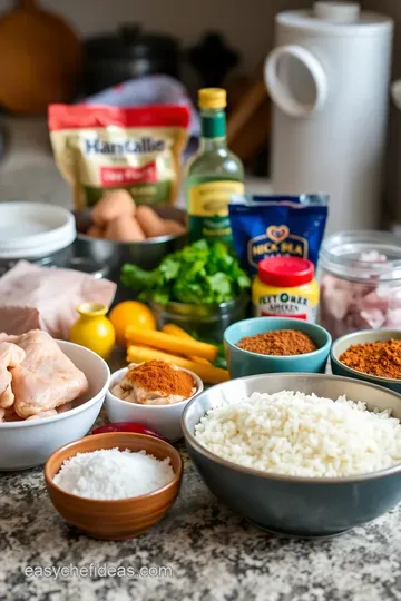 Mexican Chicken and Rice Fiesta: A Flavorful One-Pan Wonder ingredients