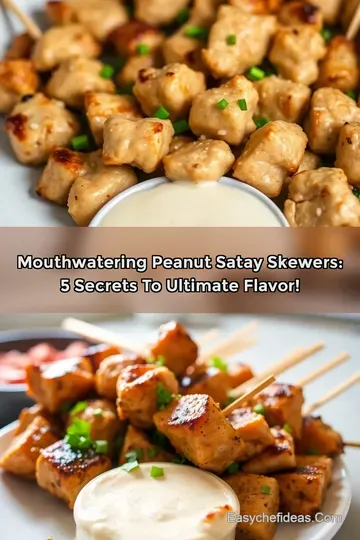 Mouthwatering Peanut Satay Skewers: 5 Secrets to Ultimate Flavor!