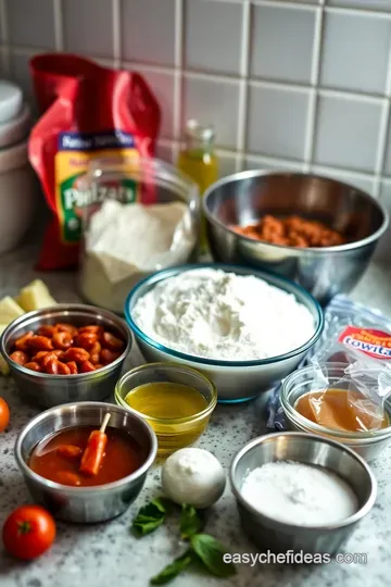 Naan Flatbread Pizza: A Quick and Flavorful Twist ingredients