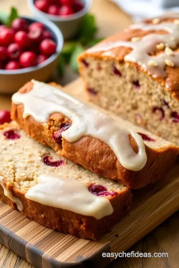 Ocean Spray Cranberry Bread Recipe: Easy 1-Hour Sweet Loaf Delight! presentation