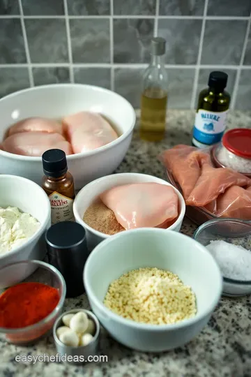 Oven-Baked Chicken Breast: A Juicy Classic ingredients