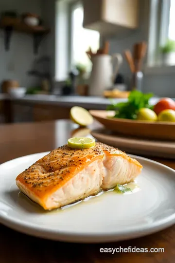 Perfectly Pan-Seared Salmon with Lemon Dill Butter steps