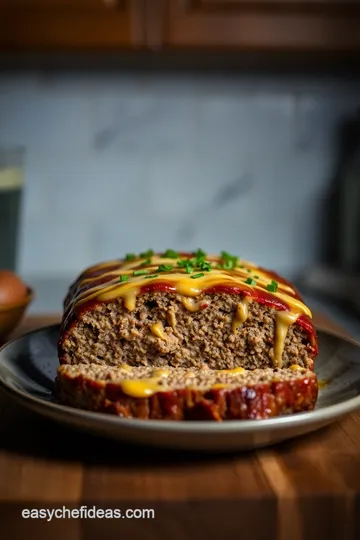 Philly Cheese Steak Meatloaf presentation