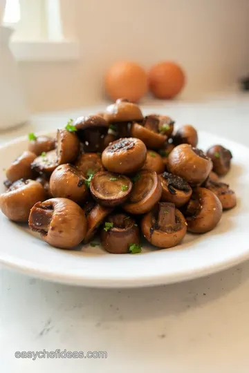 Roasted Garlic Herb Mushrooms: A Savory Delight from the Oven steps