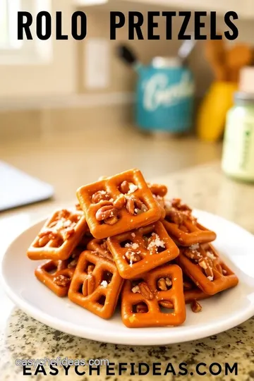 Rolo Pretzels steps