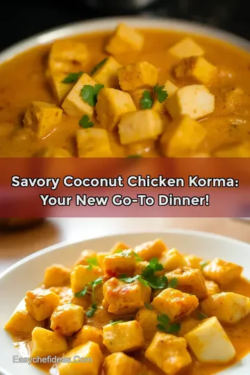 Savory Coconut Chicken Korma: Your New Go-To Dinner!
