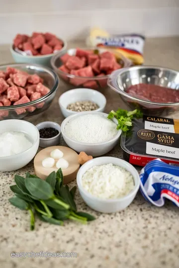 Savory Homemade Sausage Patties ingredients